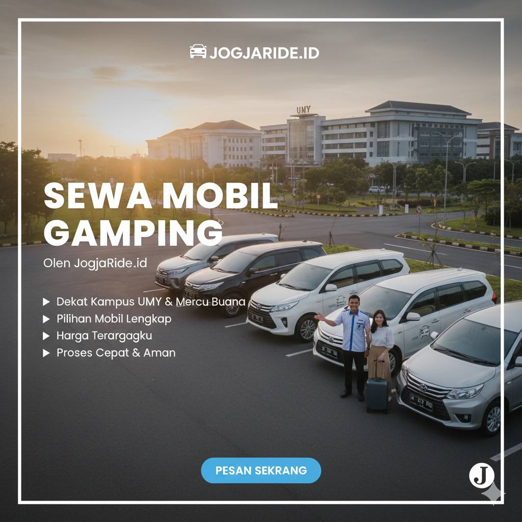 Sewa Mobil Gamping Jogja