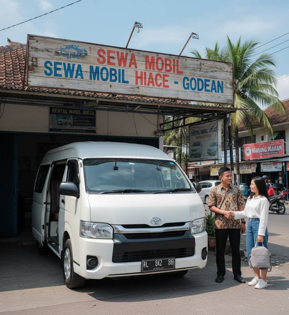 Sewa Mobil Hiace Godean Jogja ride