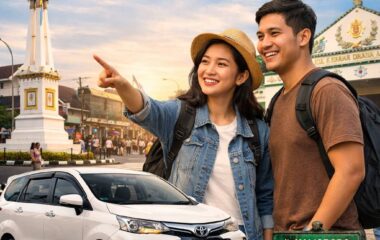 Sewa mobil Malioboro Jogja terdekat murah 24 jam untuk wisatawan JogjaRide.id dengan layanan antar jemput dan sopir