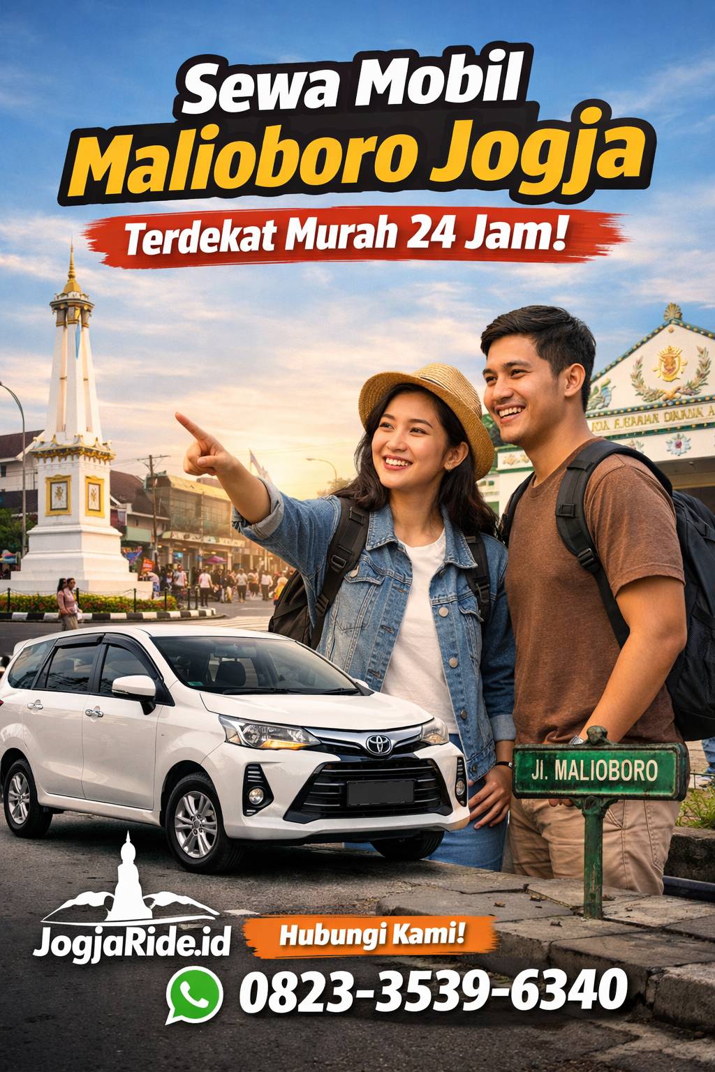 Sewa Mobil Malioboro Jogja Terdekat Murah 24 Jam