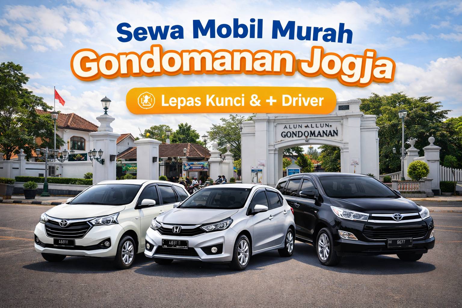 Sewa Mobil Murah Gondomanan Jogja