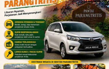Sewa mobil murah ke Pantai Parangtritis Jogja Ride.id dengan layanan nyaman dan WhatsApp 082335396340