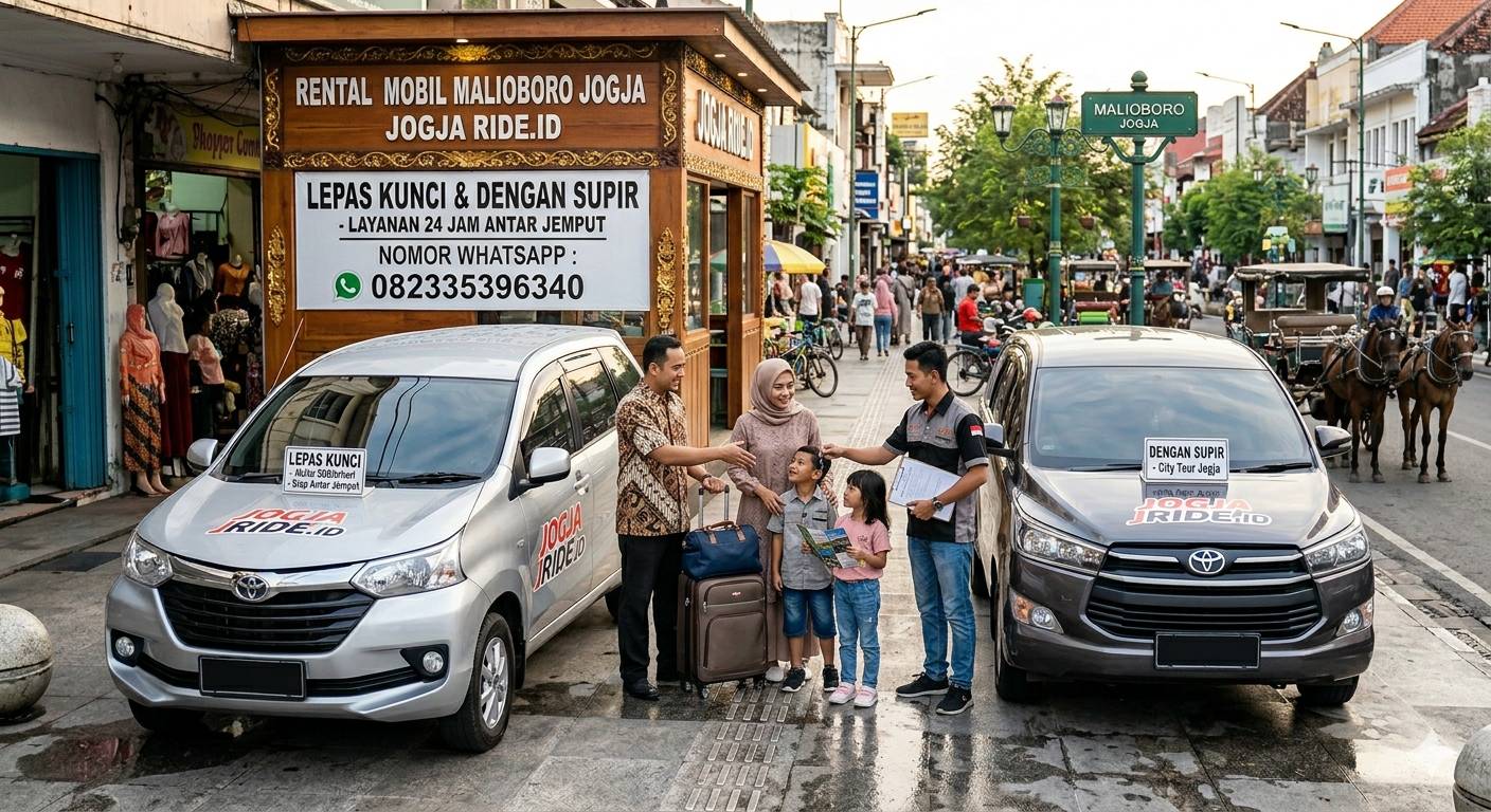 Sewa Mobil Dekat Malioboro Jogja Cocok untuk Liburan Keluarga
