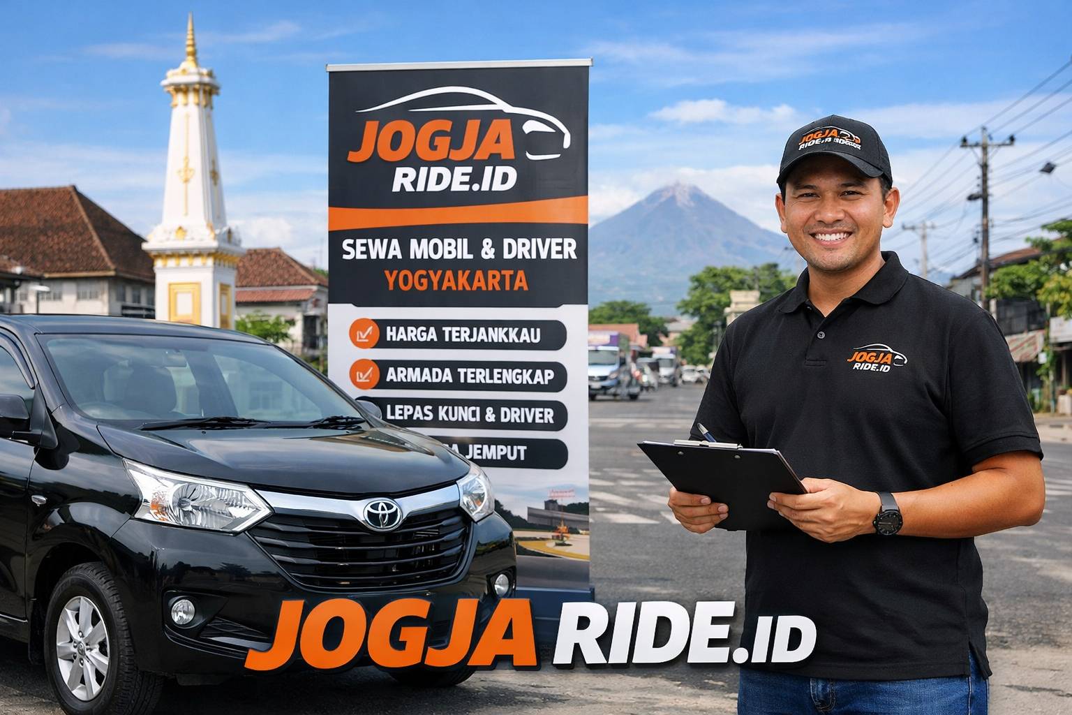 Sewa mobil murah Mantrijeron Jogja Jogja Ride dengan driver profesional di Yogyakarta